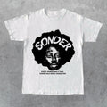 T - shirt with a Thought - provoking Concept: "Sonder" Design Celebrating Human Stories Menswear Top