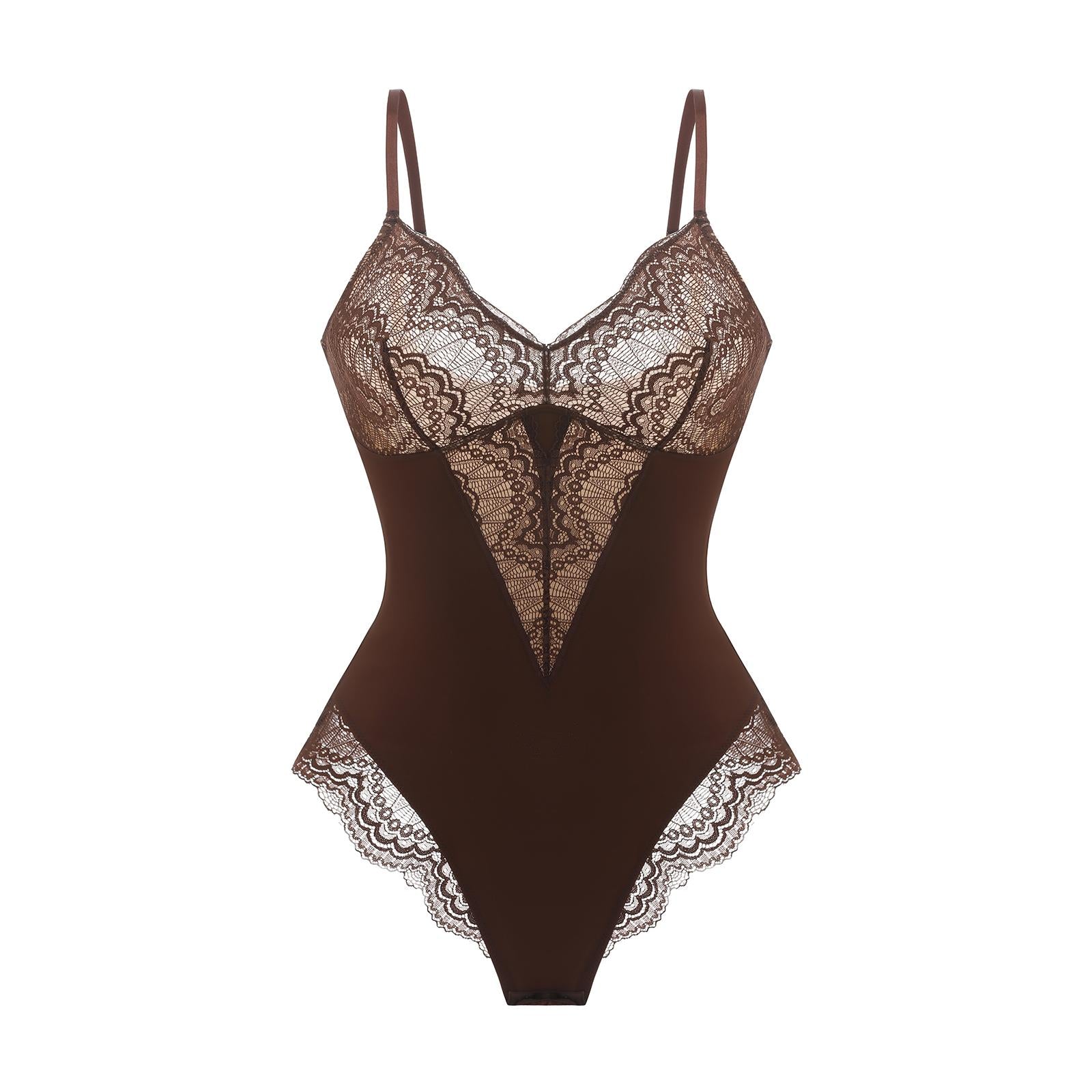 Sexy Lace Bodysuits Shapewear for Womenswear Thong Seamless WomenswearMesh Straps Clothing Sale Valentine's Day Gift,plus size lace bodysuit