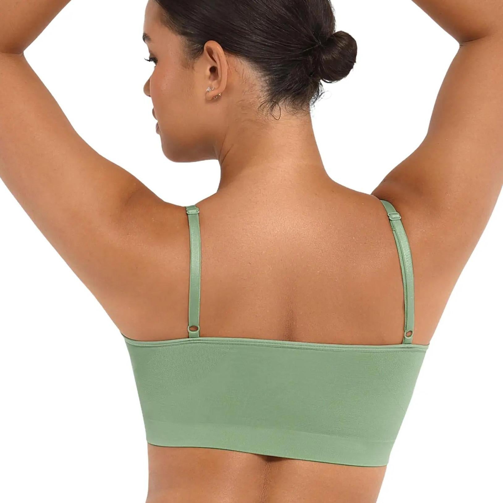 Women's Wireless Sculpt Bra Comfort Bralettes No Underwire Unlined Cami Bra Seamless Tshirt Bras Sports Bra Bralette Basic Comfortable Fit Womenswear Everyday Deals For You Days 2025