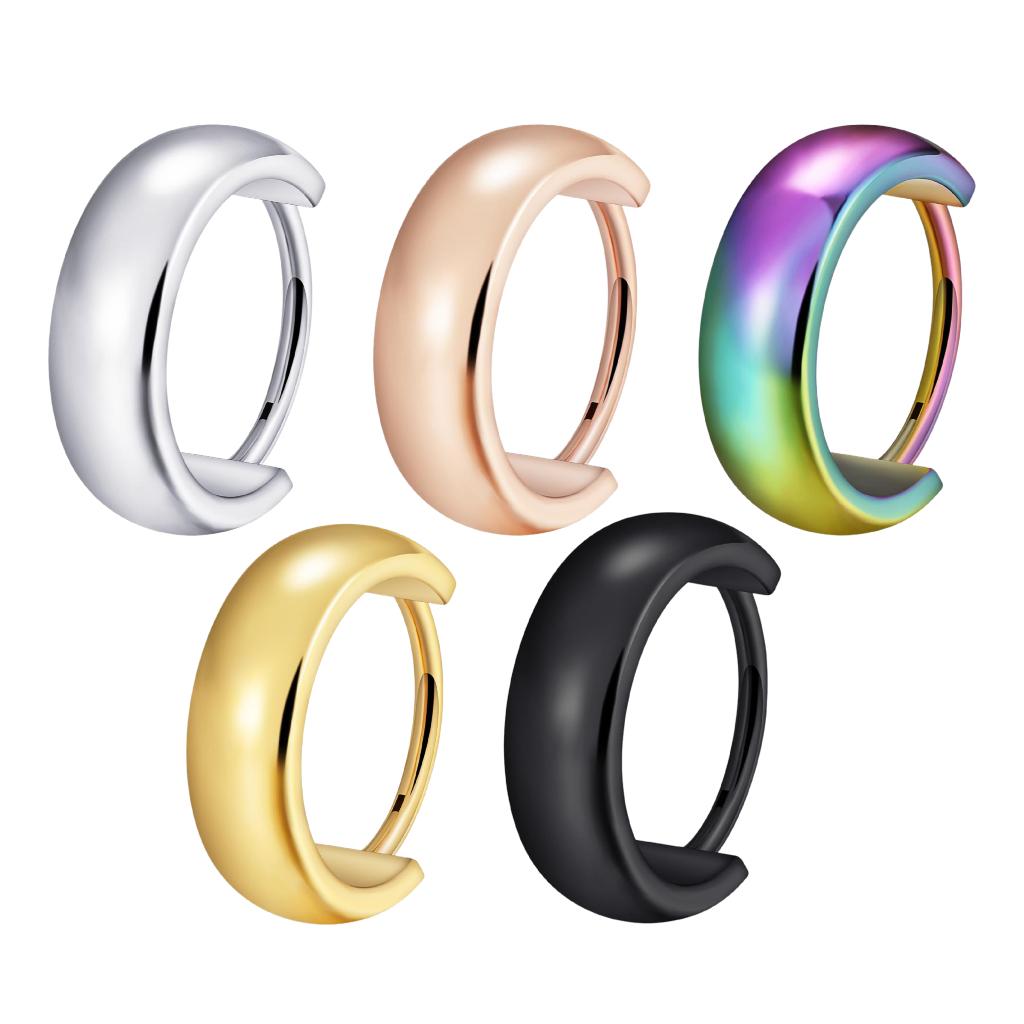 Titanium Broad Hinged Nose Ring | Beauty Mark Jewelry 2025
