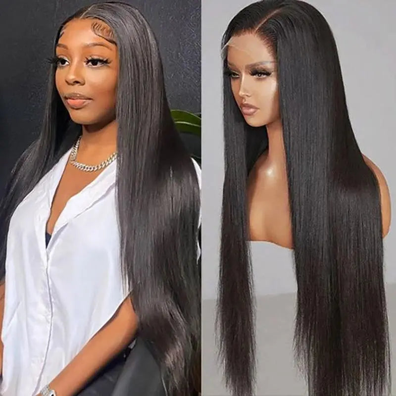 Tuneful HD Transparent 13x6 Lace Front Hair Wigs P4/27 Highlight Raw Brazilian Body Wave Pre Plucked Human Hair Wig 180 Density 99j Lace Frontal Wigs For Women