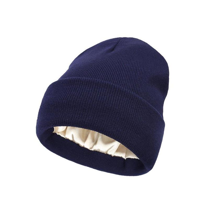 Cozy Solid Color Satin Lining Bonnet Hats, Hat for Men & Women, Bonnet Hats Suitable for Fall Streetwear Fall Clothing, Outdoor Sports, Skiing, Back To School, Fall Outfits, Fall Freshness, Coolfashionguy 70s，2015 Hats